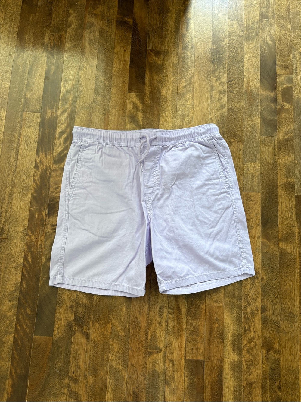 H&M Light Lavender Drawstring Athletic Shorts